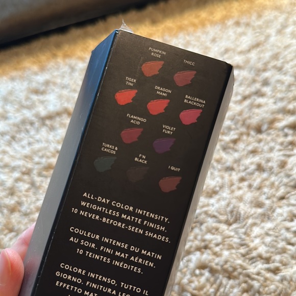 Fenty Beauty Mattemoiselle plush matte lipstick 10 pc collection - Picture 3 of 4